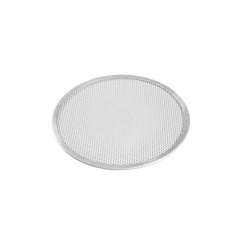 Skrin pizza aluminium bulat diameter 15 inci