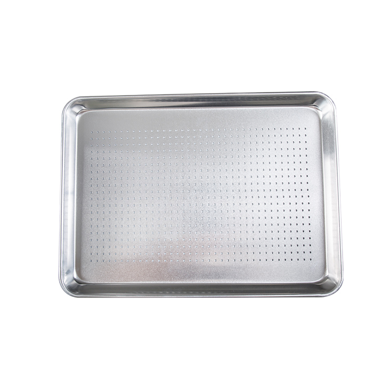 Aluminium Bun Pan /Lembaran Aluminium berlubang dengan saiz penuh 26 